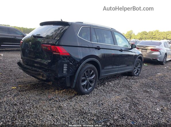 3VV2B7AX2NM134845 2022 VOLKSWAGEN TIGUAN Black Tył prawy