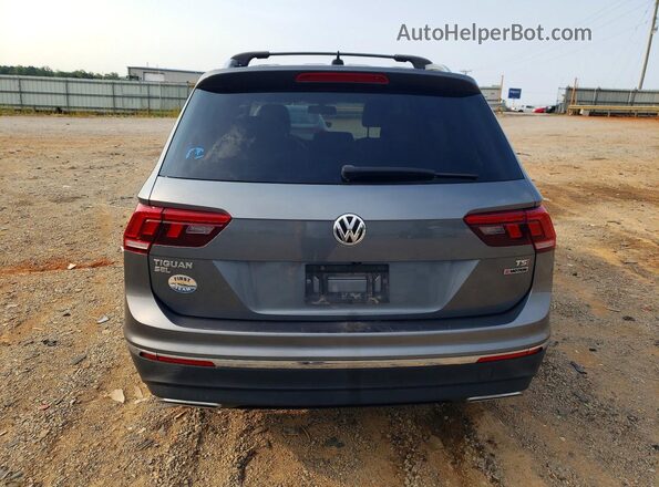 3VV2B7AX3JM005863 2018 VOLKSWAGEN TIGUAN Gray უკანა ხედი
