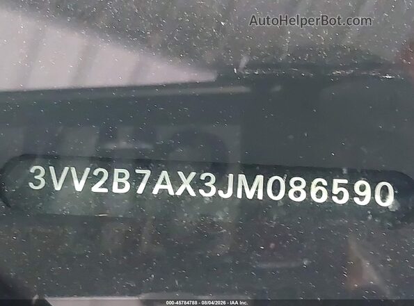 3VV2B7AX3JM086590 2018 VOLKSWAGEN TIGUAN White Widok komory silnika
