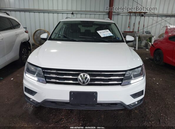 3VV2B7AX3JM086590 2018 VOLKSWAGEN TIGUAN White Widok zestawu wskaźników