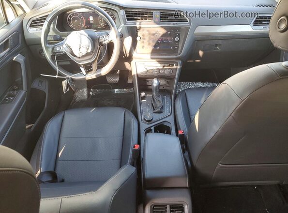 3VV2B7AX3KM053123 2019 VOLKSWAGEN TIGUAN White წინა პანელის ხედი