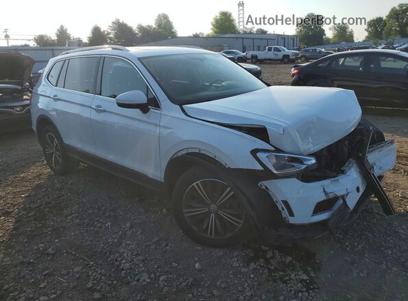3VV2B7AX3KM053123 2019 VOLKSWAGEN TIGUAN White წინა მარჯვენა