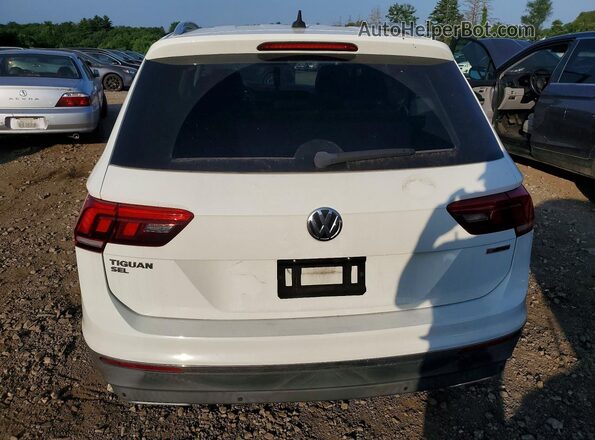 3VV2B7AX3KM053123 2019 VOLKSWAGEN TIGUAN White უკანა ხედი