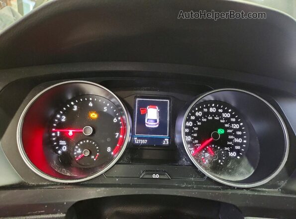3VV2B7AX3LM095227 2020 VOLKSWAGEN TIGUAN Black Vista del cuadro de instrumentos
