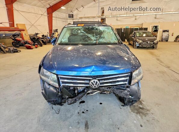 3VV2B7AX3LM134608 2020 VOLKSWAGEN TIGUAN Blue Front view