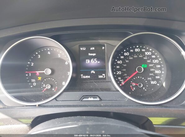 3VV2B7AX3MM029360 2021 VOLKSWAGEN TIGUAN Silver Հետևի նստատեղերի տեսք