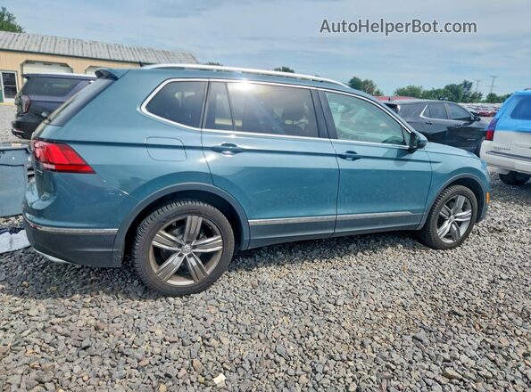3VV2B7AX3MM062195 2021 VOLKSWAGEN TIGUAN Blue Trasero derecho