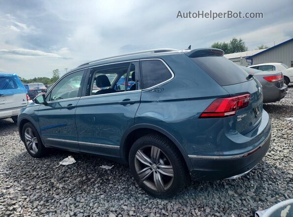 3VV2B7AX3MM062195 2021 VOLKSWAGEN TIGUAN Blue Trasero izquierdo