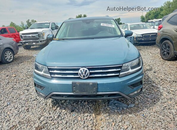 3VV2B7AX3MM062195 2021 VOLKSWAGEN TIGUAN Blue Vista frontal