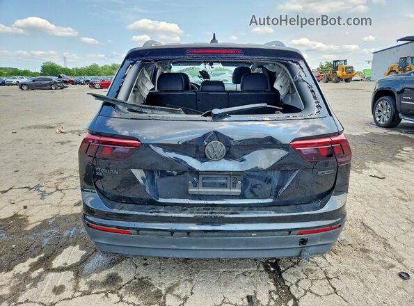 3VV2B7AX3MM077537 2021 VOLKSWAGEN TIGUAN Black Widok z tyłu
