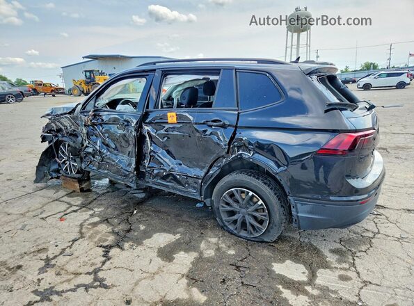 3VV2B7AX3MM077537 2021 VOLKSWAGEN TIGUAN Black Tył lewy