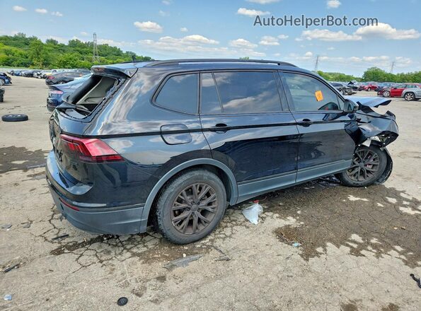 3VV2B7AX3MM077537 2021 VOLKSWAGEN TIGUAN Black Tył prawy
