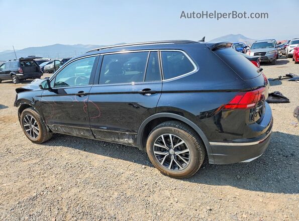 3VV2B7AX3MM095472 2021 VOLKSWAGEN TIGUAN Black Задня ліва чверть