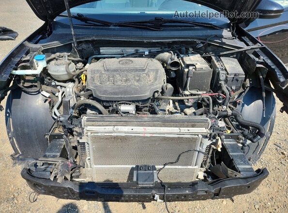 3VV2B7AX3MM095472 2021 VOLKSWAGEN TIGUAN Black Вид підкапотного простору