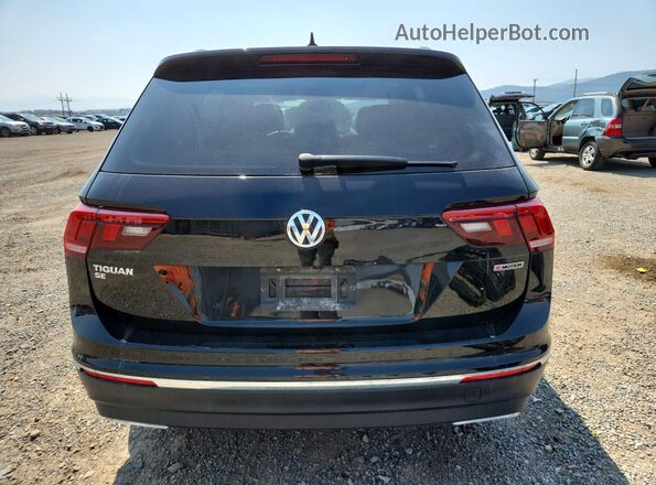 3VV2B7AX3MM095472 2021 VOLKSWAGEN TIGUAN Black Вид ззаду