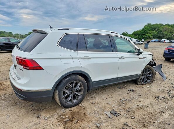 3VV2B7AX3NM129752 2022 VOLKSWAGEN TIGUAN White უკანა მარჯვენა