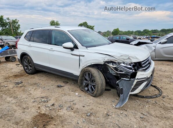 3VV2B7AX3NM129752 2022 VOLKSWAGEN TIGUAN White წინა მარჯვენა