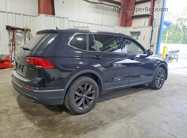 3VV2B7AX3NM130559 2022 VOLKSWAGEN TIGUAN Black Задня права чверть