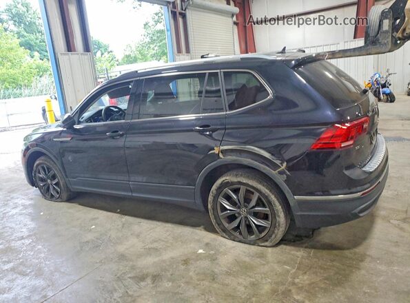 3VV2B7AX3NM130559 2022 VOLKSWAGEN TIGUAN Black Задня ліва чверть