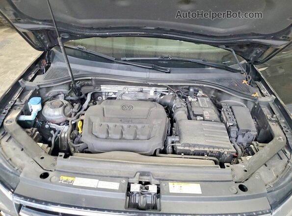 3VV2B7AX3NM130559 2022 VOLKSWAGEN TIGUAN Black Вид підкапотного простору