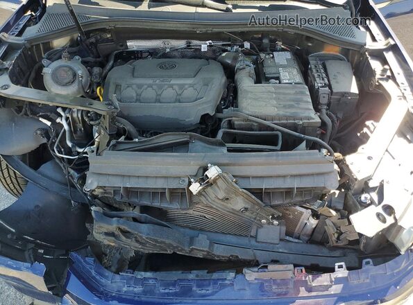 3VV2B7AX3RM135556 2024 VOLKSWAGEN TIGUAN Blue Widok wnętrza z tyłu