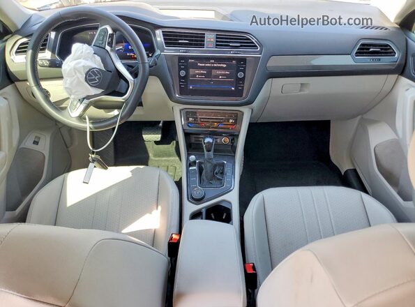3VV2B7AX3RM135556 2024 VOLKSWAGEN TIGUAN Blue Widok deski rozdzielczej