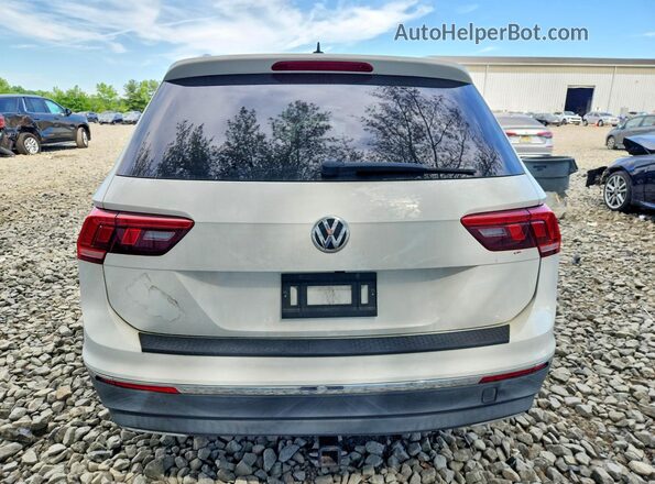 3VV2B7AX4JM003085 2018 VOLKSWAGEN TIGUAN White უკანა ხედი