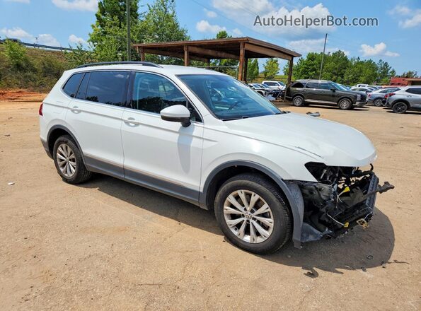 3VV2B7AX4JM087652 2018 VOLKSWAGEN TIGUAN White Przód prawy