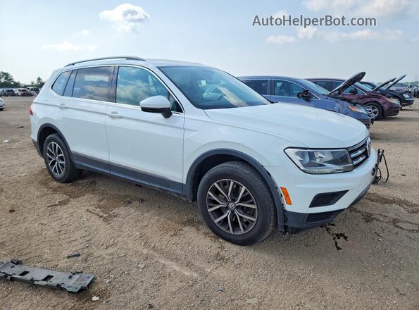 3VV2B7AX4JM140334 2018 VOLKSWAGEN TIGUAN Белый Передняя правая четверть
