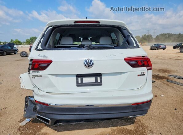 3VV2B7AX4JM140334 2018 VOLKSWAGEN TIGUAN Белый Вид сзади