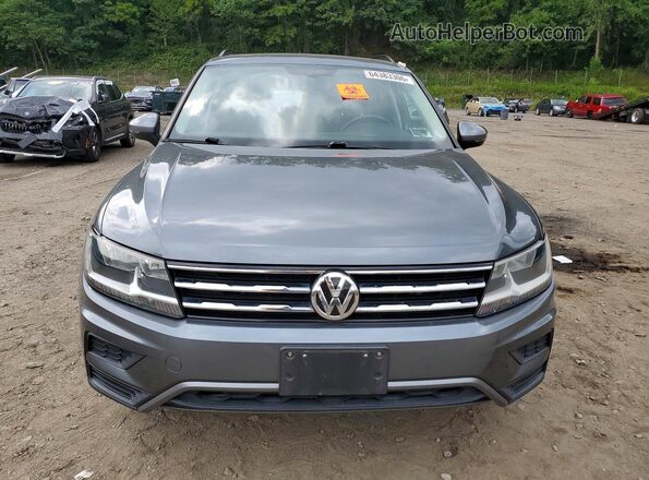 3VV2B7AX4KM005128 2019 VOLKSWAGEN TIGUAN Gray Widok z przodu
