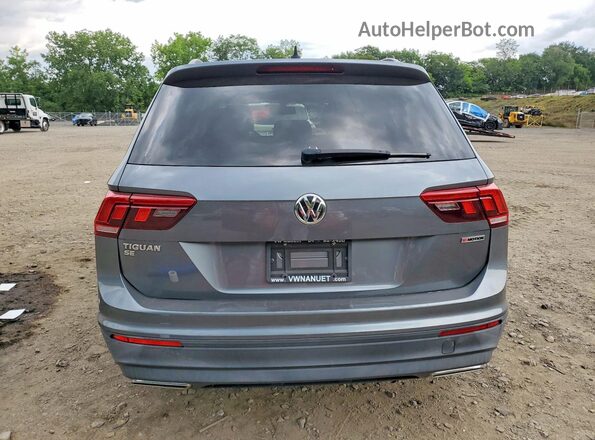 3VV2B7AX4KM005128 2019 VOLKSWAGEN TIGUAN Gray Widok z tyłu
