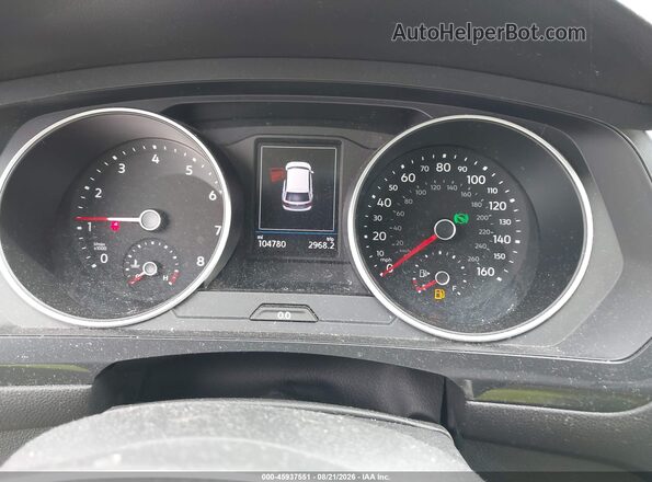 3VV2B7AX4KM038968 2019 VOLKSWAGEN TIGUAN Белый Вид задних сидений