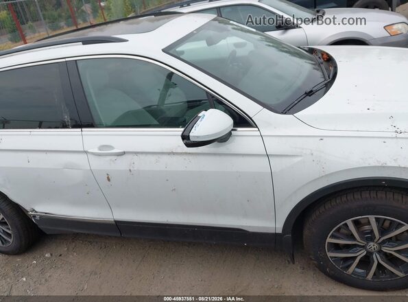 3VV2B7AX4KM038968 2019 VOLKSWAGEN TIGUAN Белый Вид задней части салона