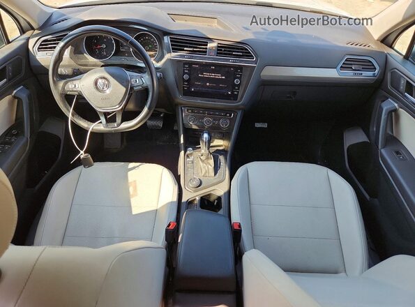3VV2B7AX4KM055284 2019 VOLKSWAGEN TIGUAN Two Tone წინა პანელის ხედი