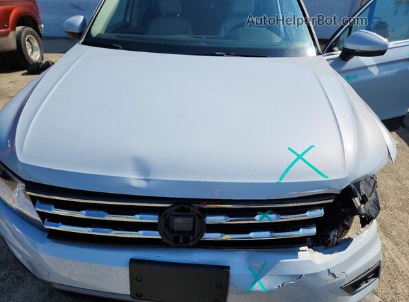 3VV2B7AX4KM055284 2019 VOLKSWAGEN TIGUAN Two Tone ძრავის განყოფილების ხედი