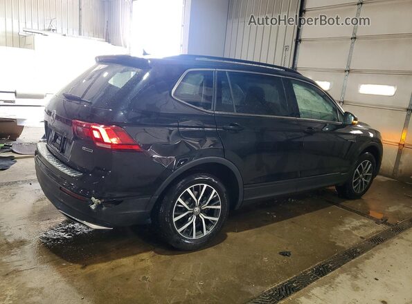 3VV2B7AX4KM072991 2019 VOLKSWAGEN TIGUAN Black Задня права чверть