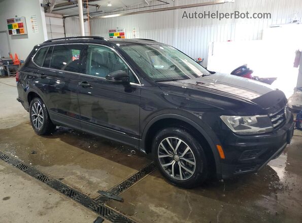 3VV2B7AX4KM072991 2019 VOLKSWAGEN TIGUAN Black Передня права чверть