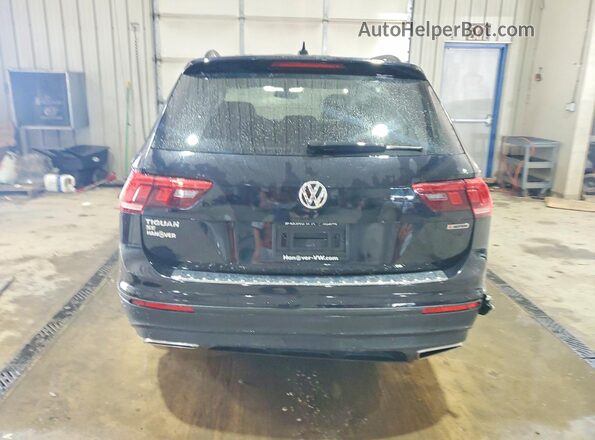 3VV2B7AX4KM072991 2019 VOLKSWAGEN TIGUAN Black Вид ззаду