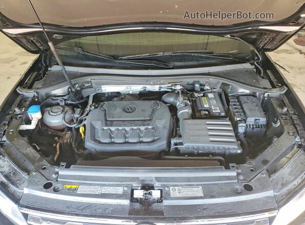 3VV2B7AX4KM072991 2019 VOLKSWAGEN TIGUAN Black Вид підкапотного простору