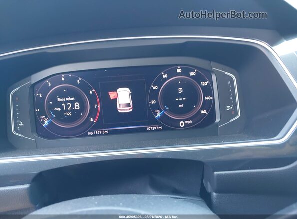3VV2B7AX4KM116908 2019 VOLKSWAGEN TIGUAN Blue Rear seats view