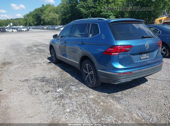 3VV2B7AX4KM116908 2019 VOLKSWAGEN TIGUAN Blue Rear left