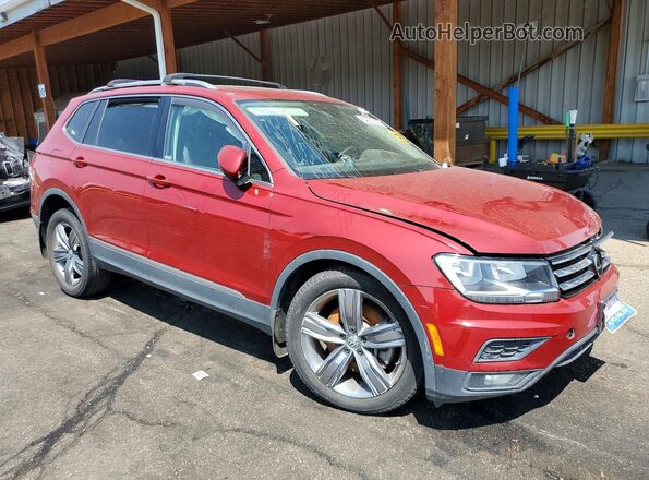 3VV2B7AX4LM145438 2020 VOLKSWAGEN TIGUAN Maroon Przód prawy
