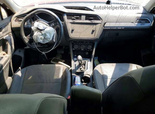3VV2B7AX4LM145438 2020 VOLKSWAGEN TIGUAN Maroon Widok deski rozdzielczej