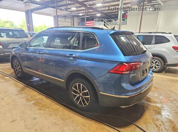 3VV2B7AX4LM180383 2020 VOLKSWAGEN TIGUAN Blue Trasero izquierdo