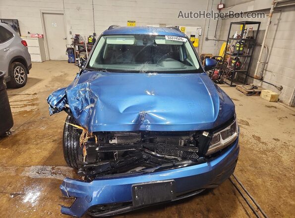 3VV2B7AX4LM180383 2020 VOLKSWAGEN TIGUAN Blue Vista frontal