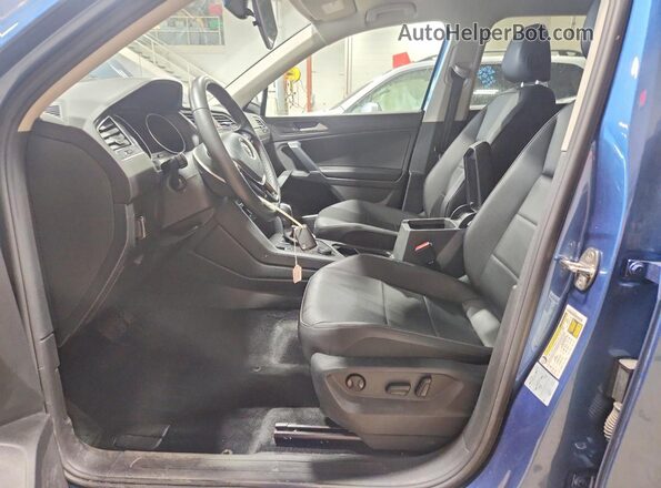 3VV2B7AX4LM180383 2020 VOLKSWAGEN TIGUAN Blue Vista interior delantera