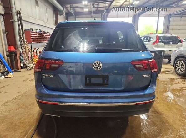 3VV2B7AX4LM180383 2020 VOLKSWAGEN TIGUAN Blue Vista trasera