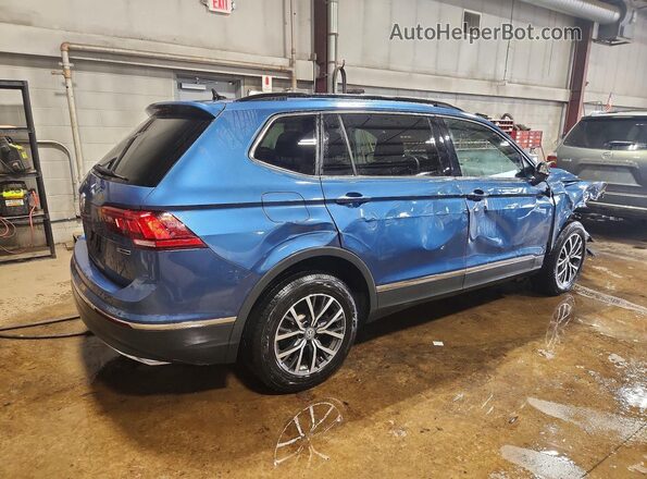 3VV2B7AX4LM180383 2020 VOLKSWAGEN TIGUAN Blue Trasero derecho