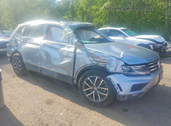 3VV2B7AX4MM122775 2021 VOLKSWAGEN TIGUAN Silver Առջևի աջ
